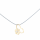Silver+Surf Jewellery snow love crystal S gold